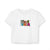 BOOTLEGGER BABY TEE WHITE