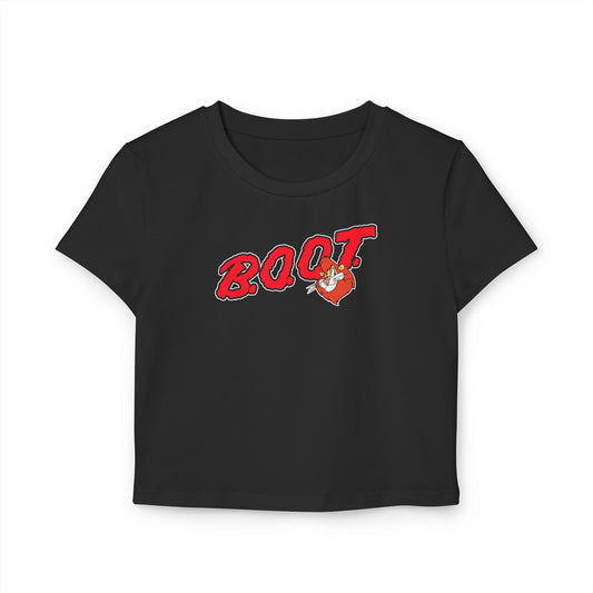 B.O.O.T CROP BLACK