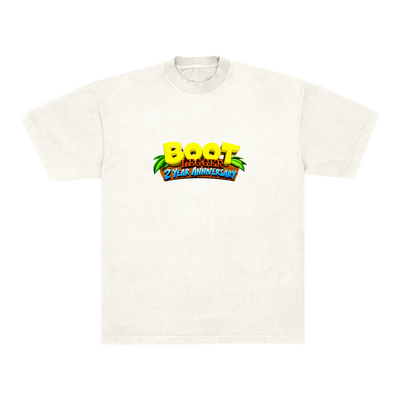 CRASH BANDICOOT ANNIVERSARY TEE - VINTAGE WHITE