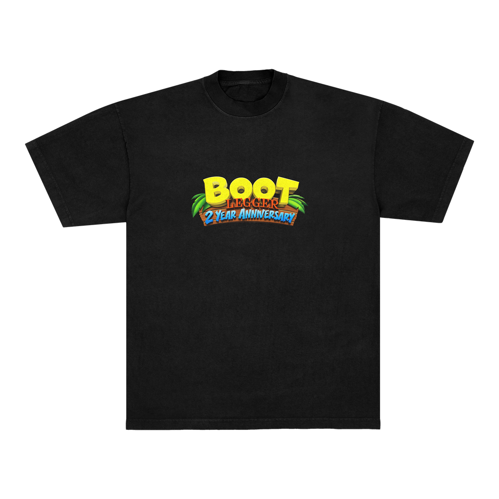 CRASH BANDICOOT ANNIVERSARY TEE - BLACK