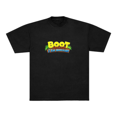 CRASH BANDICOOT ANNIVERSARY TEE - BLACK
