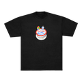 ANNIVERSARY CAKE TEE - BLACK