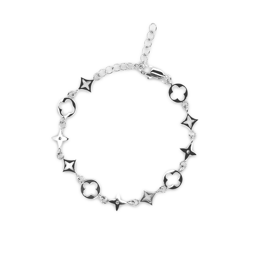 BOOTLEGGER CHARM BRACELET - SILVER