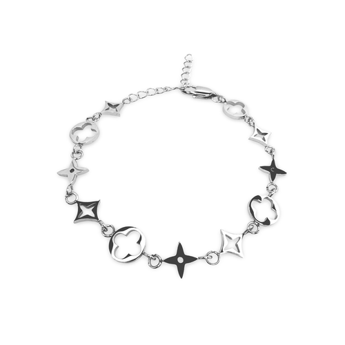 BOOTLEGGER CHARM BRACELET - SILVER