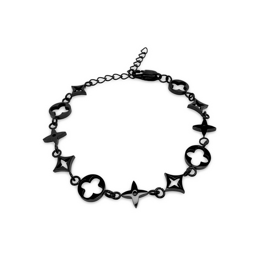 BOOTLEGGER CHARM BRACELET - BLACK