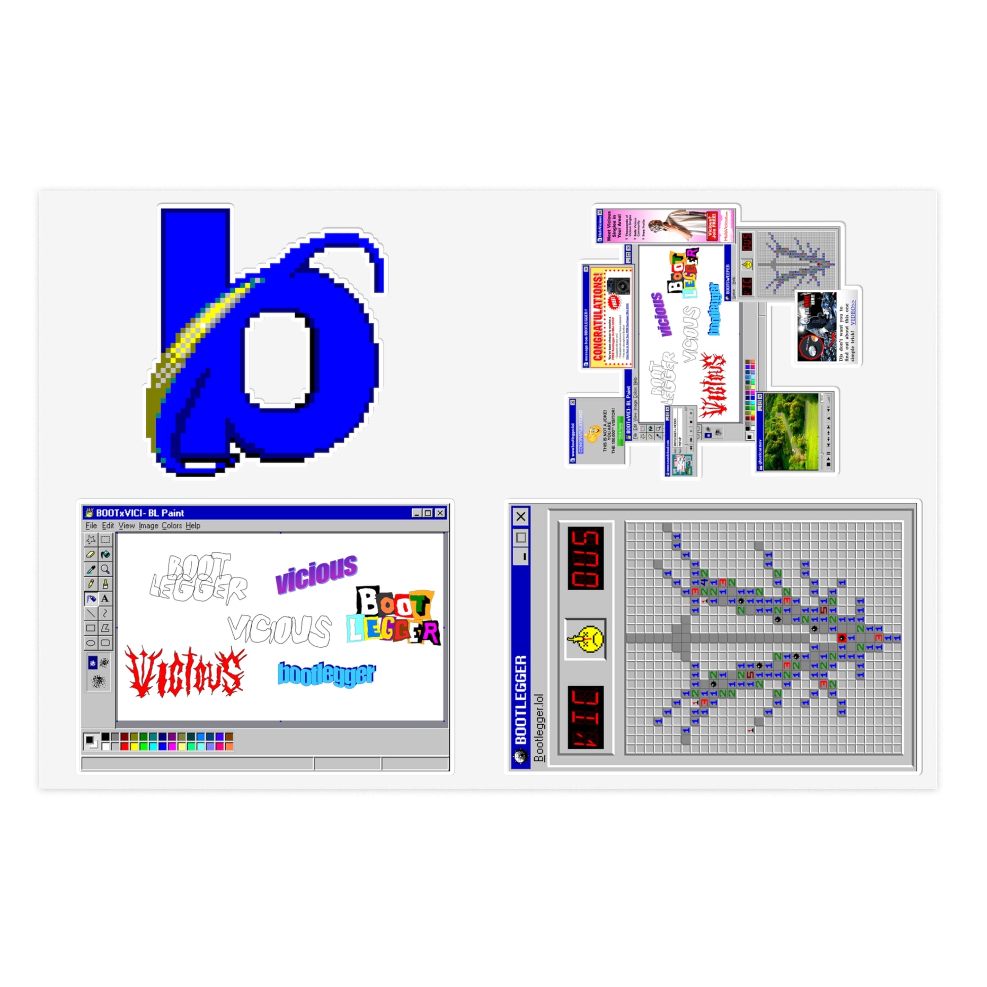 POP-UP STICKER SHEET [SMALL]