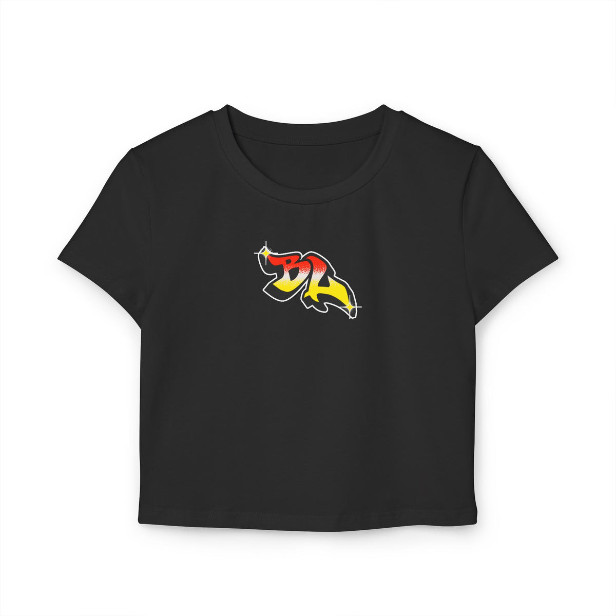 B.L. BABY TEE [RED] BLACK