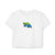 B.L. BABY TEE [GREEN] WHITE