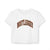 ORANGE CAMO BABY TEE WHITE