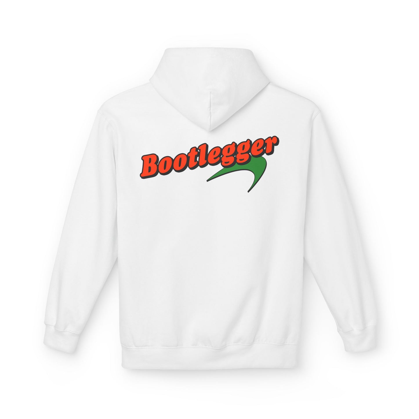 BOOTLEGER PLEASURE! HOODIE WHITE