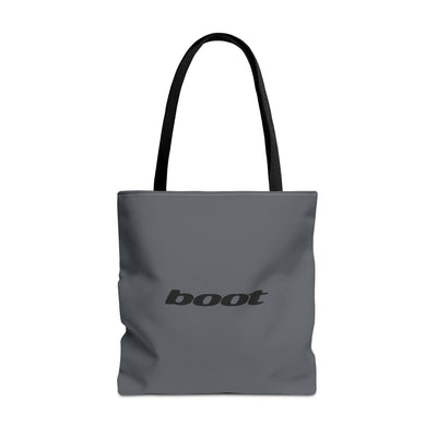 BOOT TOTE BAG - GRAY