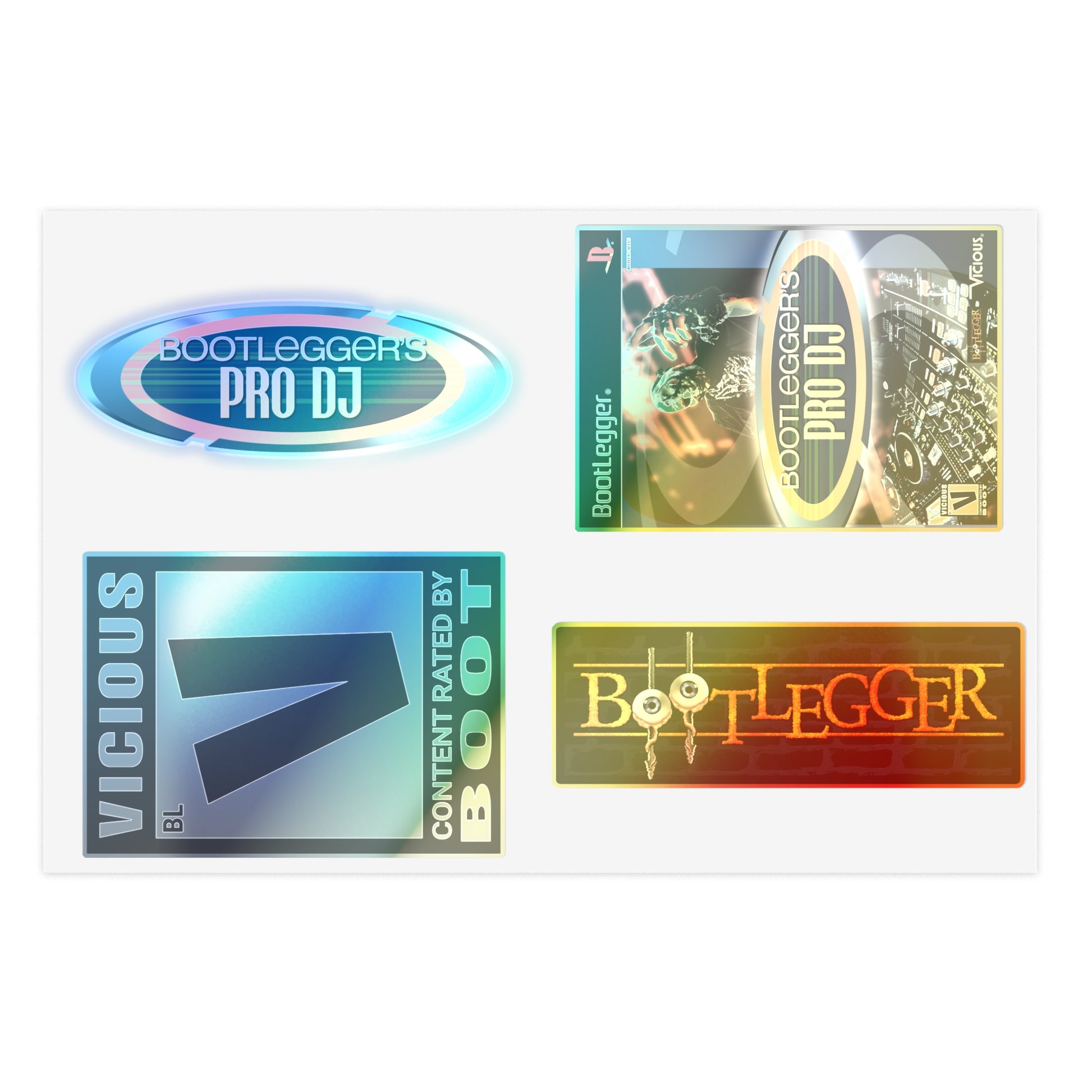 PRO DJ STICKER SHEET [SMALL]
