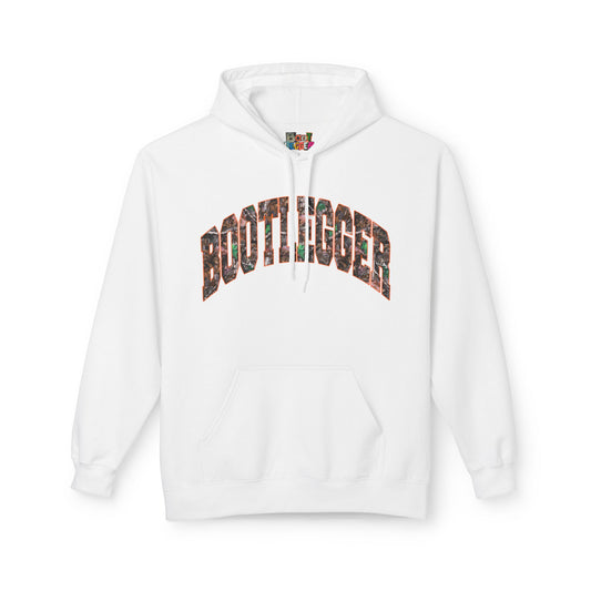 ORANGE CAMO HOODIE WHITE