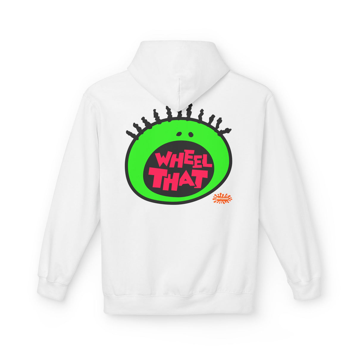 WHEEL THAT HOODIE [GREEN/BLACK] WHITE