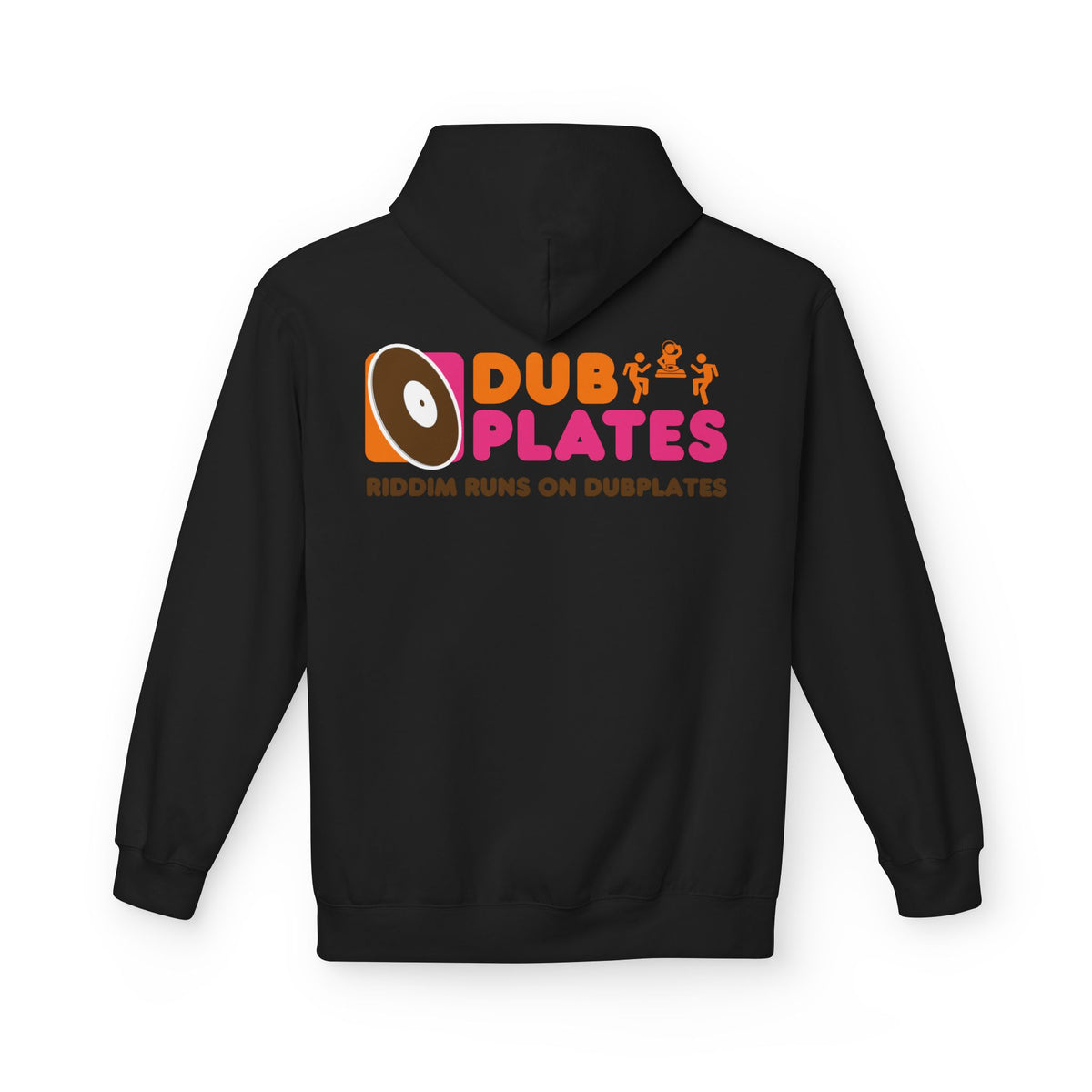 DUNKIN DUBPLATES HOODIE BLACK