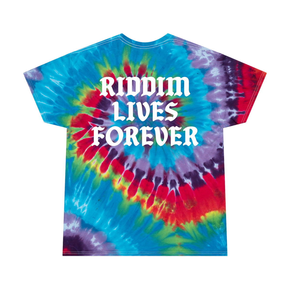 RIDDIM LIVES FOREVER TIEDYE TEE