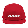 BOOT 5 PANEL HAT - RED