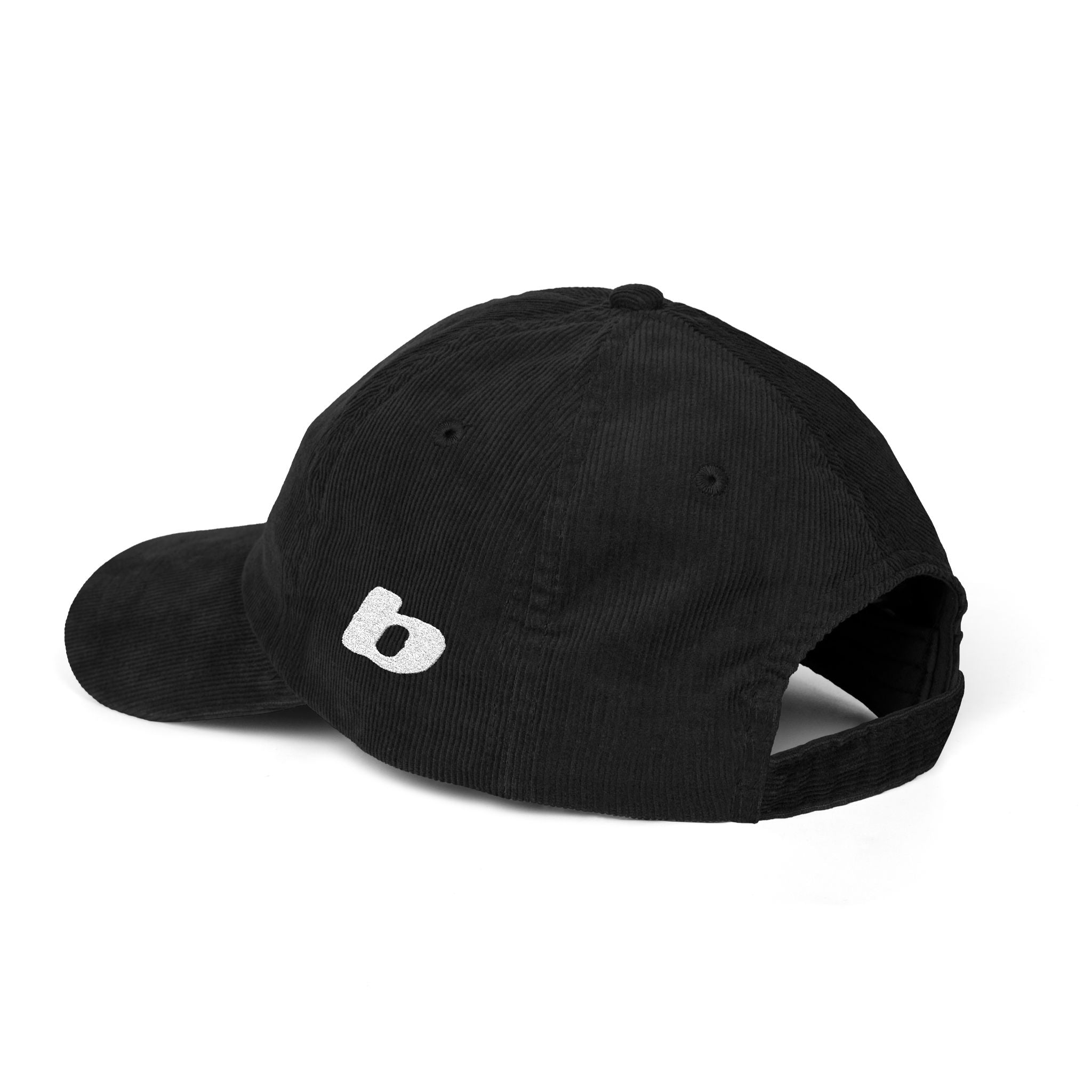 BOOT CORDUROY HAT - BLACK