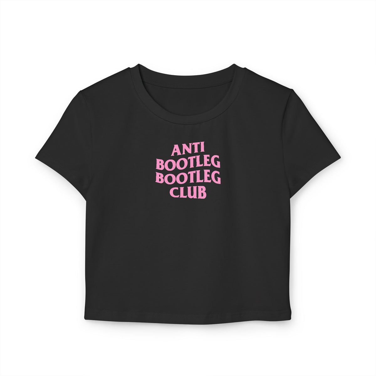 ANTI BOOT BOOT CLUB BABY TEE BLACK