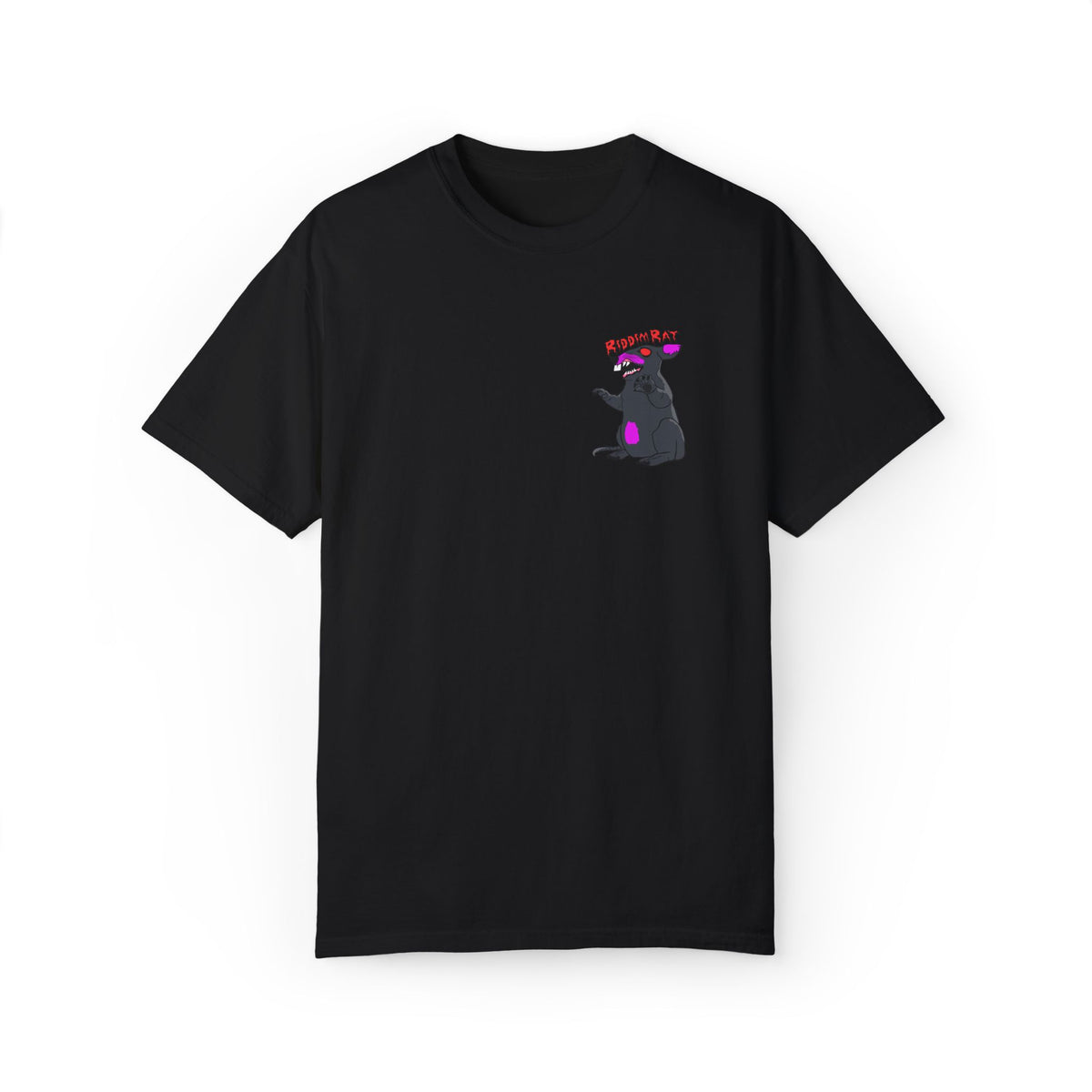 SCABBY RIDDIM RAT TEE BLACK