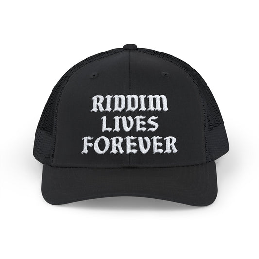 RIDDIM LIVES FOREVER TRUCKER HAT