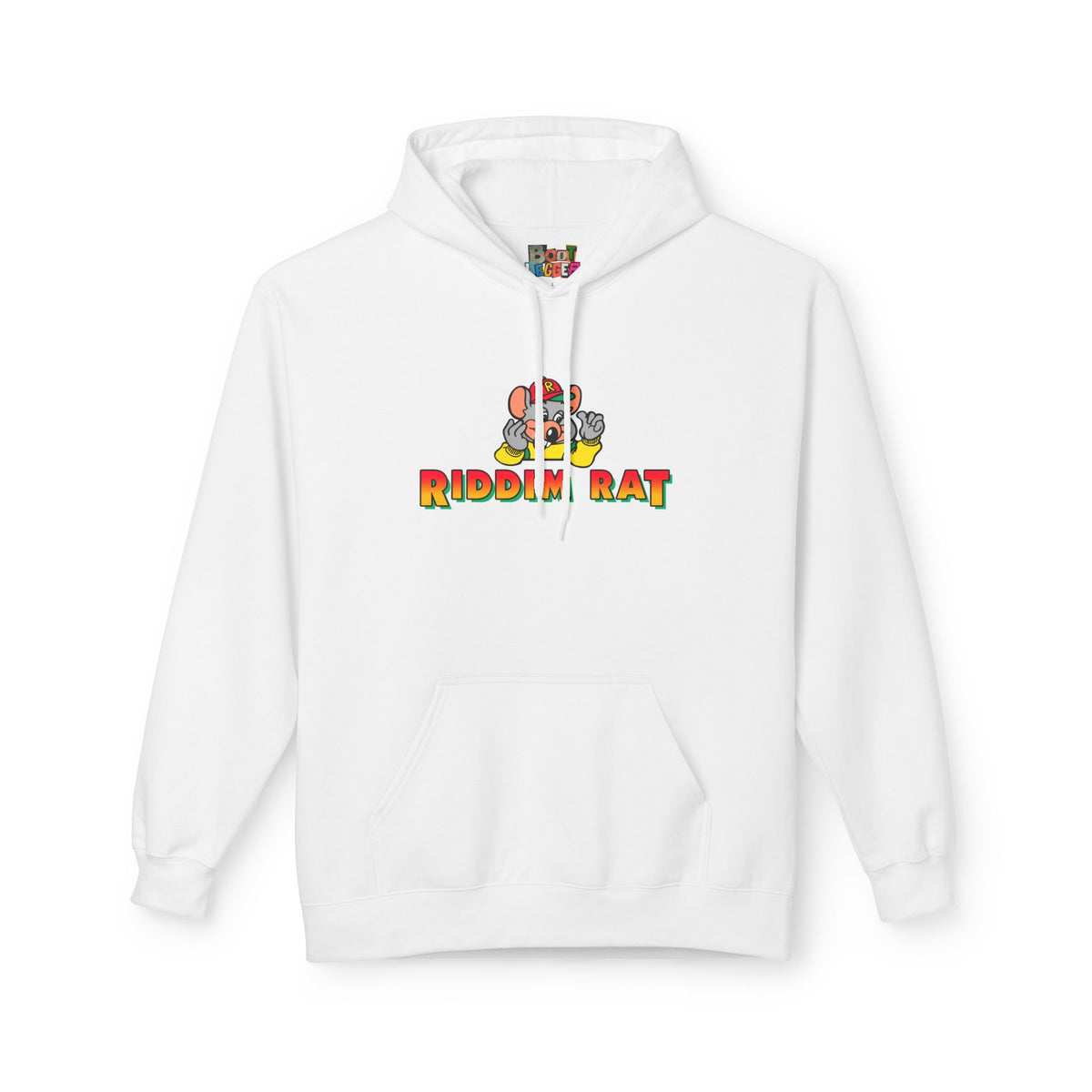 RIDDIM RAT HOODIE WHITE