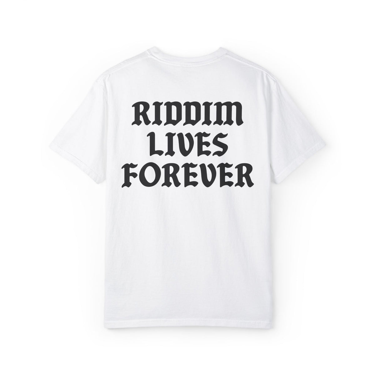 RIDDIM LIVES FOREVER TEE WHITE