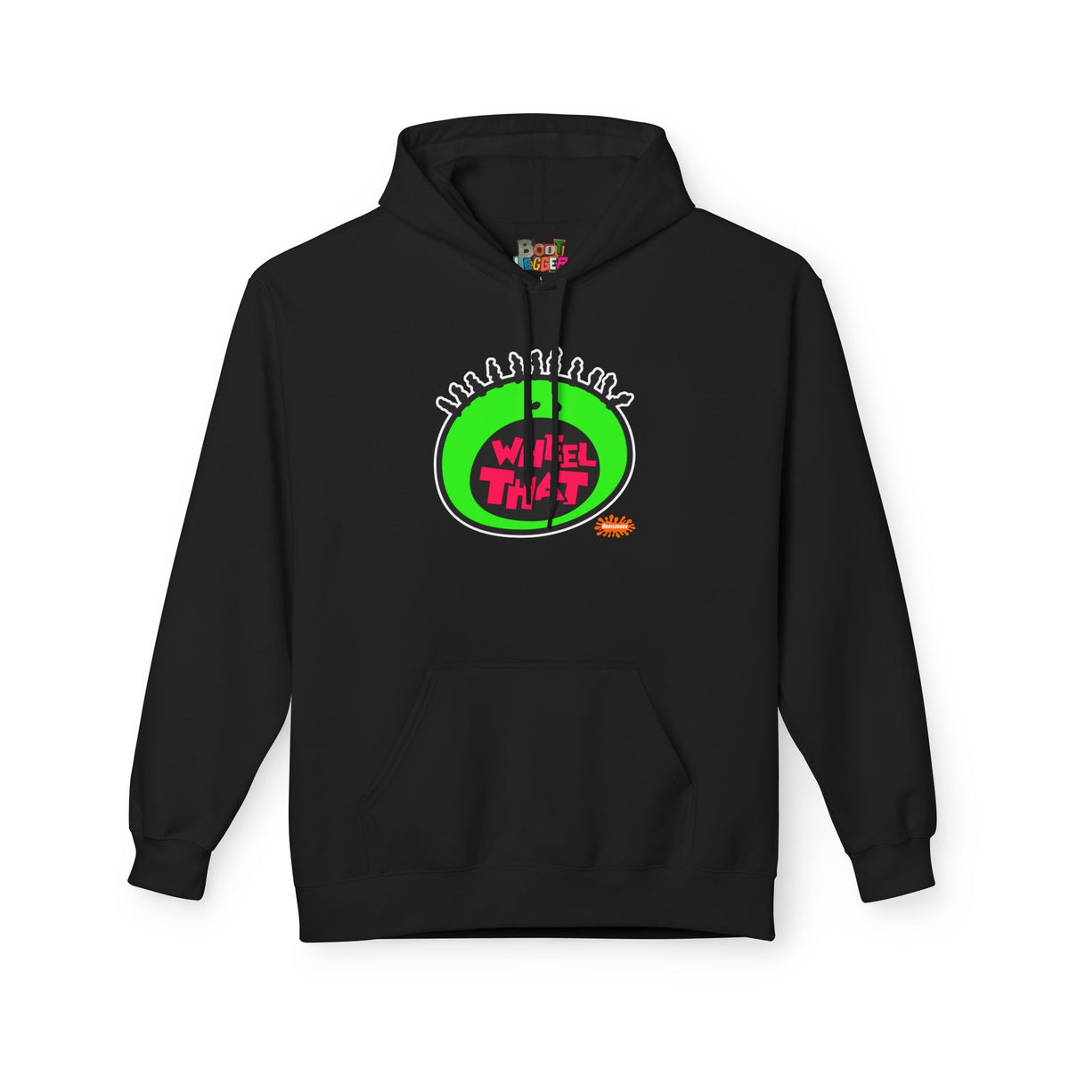 WHEEL THAT HOODIE [GREEN/BLACK] BLACK