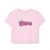 BRATZ RIDDIM BABY TEE PINK