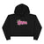 BRATZ RIDDIM CROP HOODIE BLACK