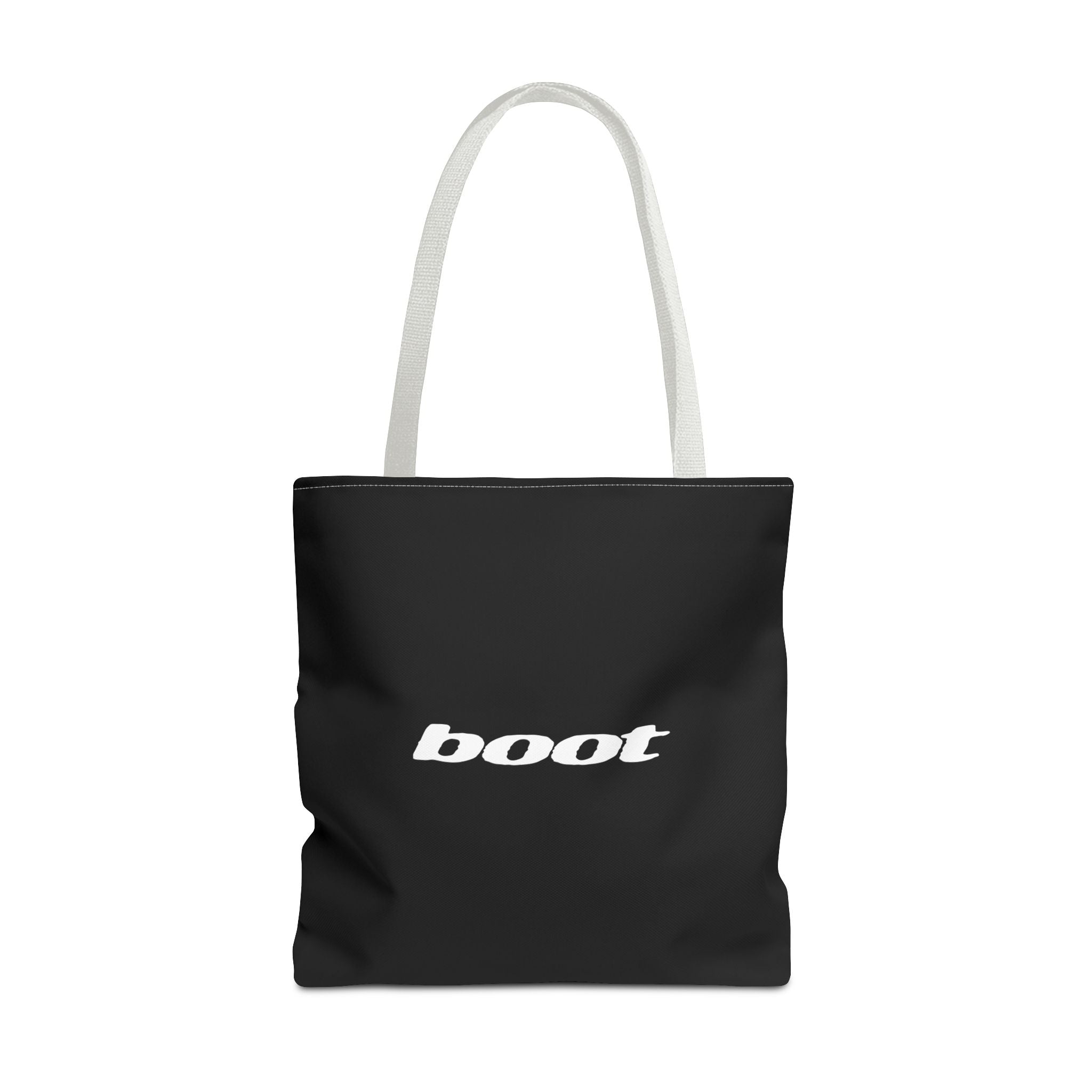 BOOT TOTE BAG - BLACK
