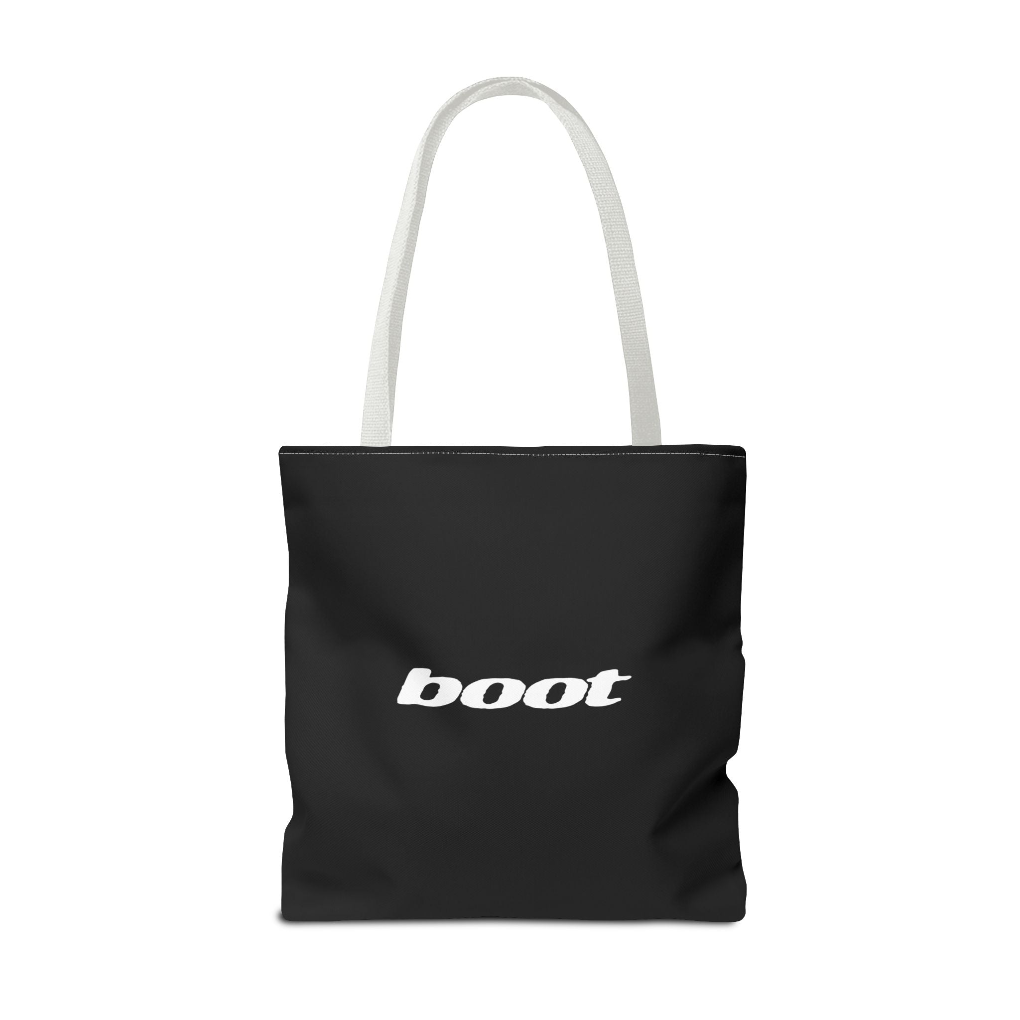 BOOT TOTE BAG - BLACK