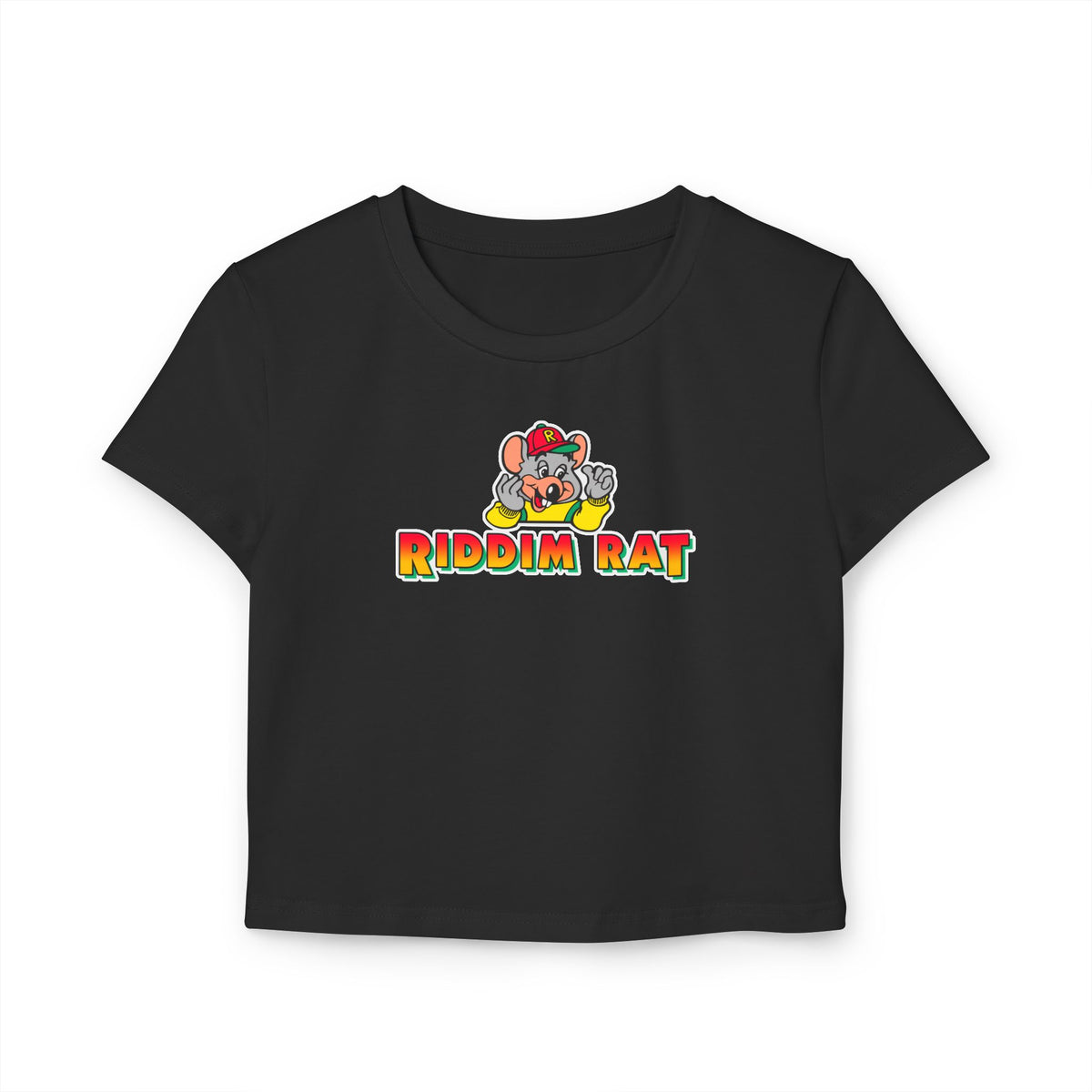 RIDDIM RAT BABY TEE BLACK