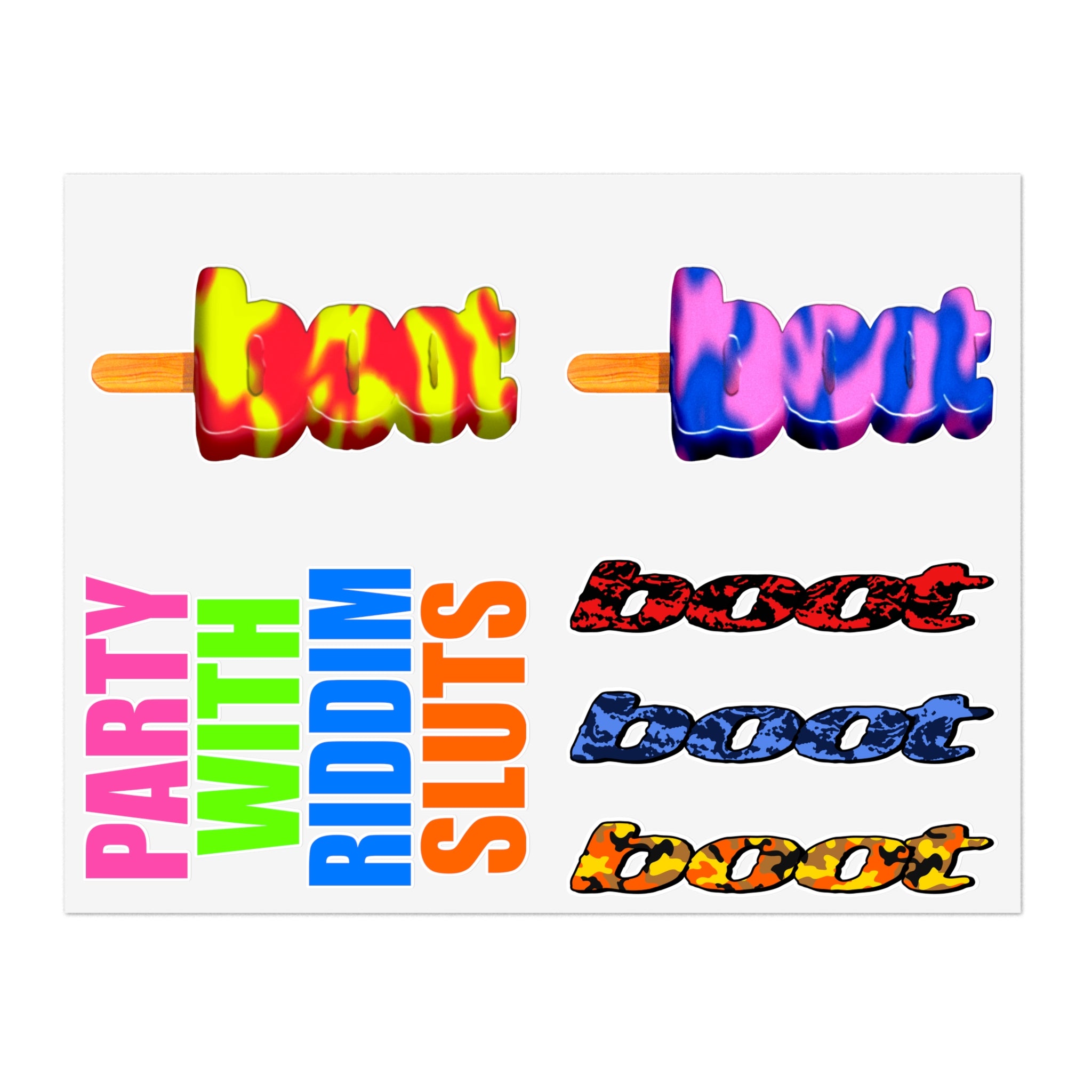 AUGUST STICKER SHEET [LARGE]