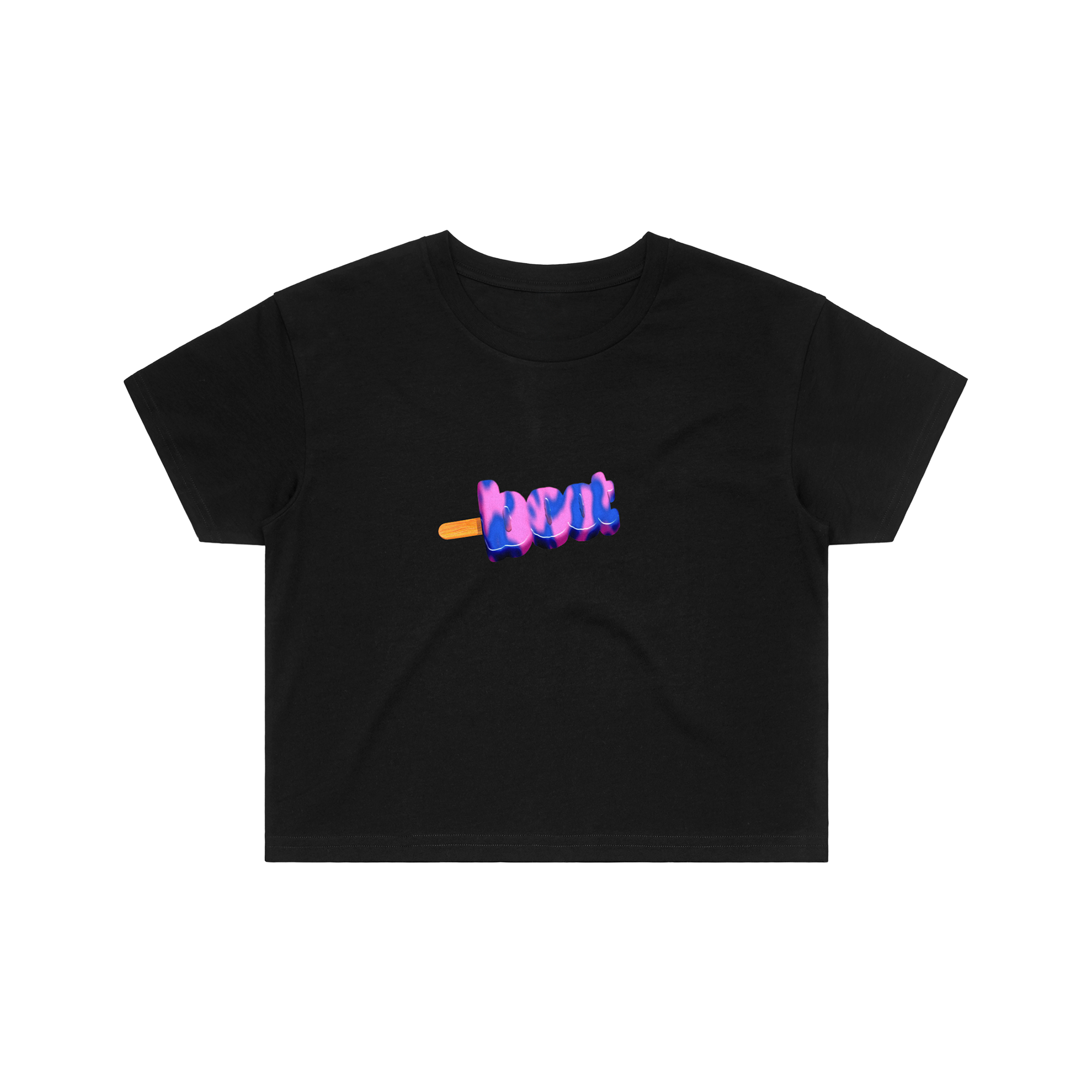 BUBBLE GUM POPSICLE CROP TOP