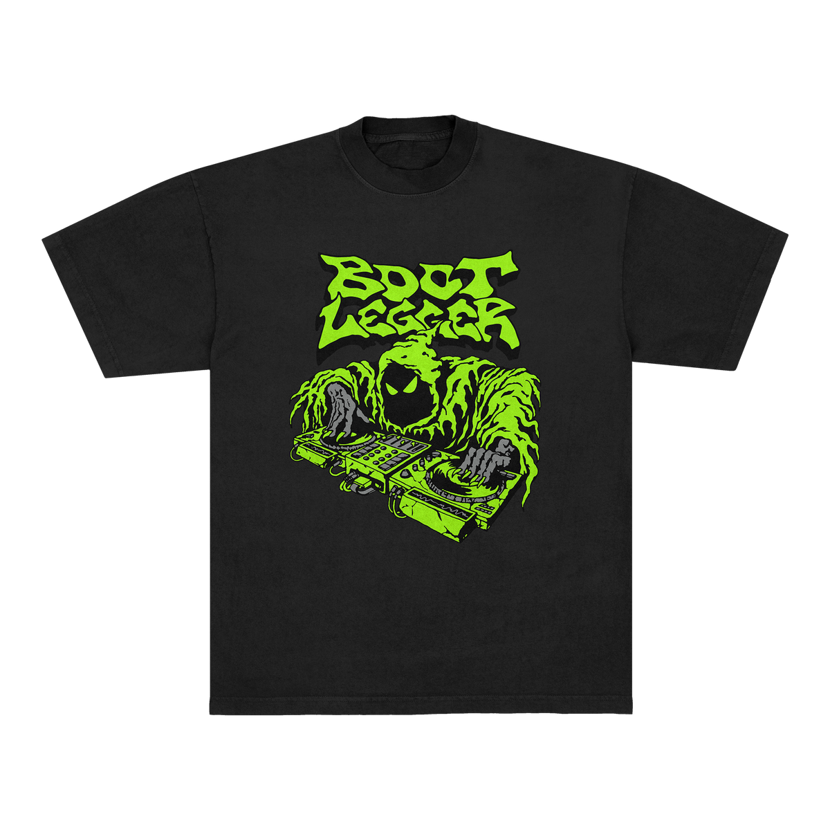 DJ REAPER TEE - VINTAGE BLACK