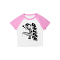 BETTY BOOT VALENTINES BABY TEE - PINK