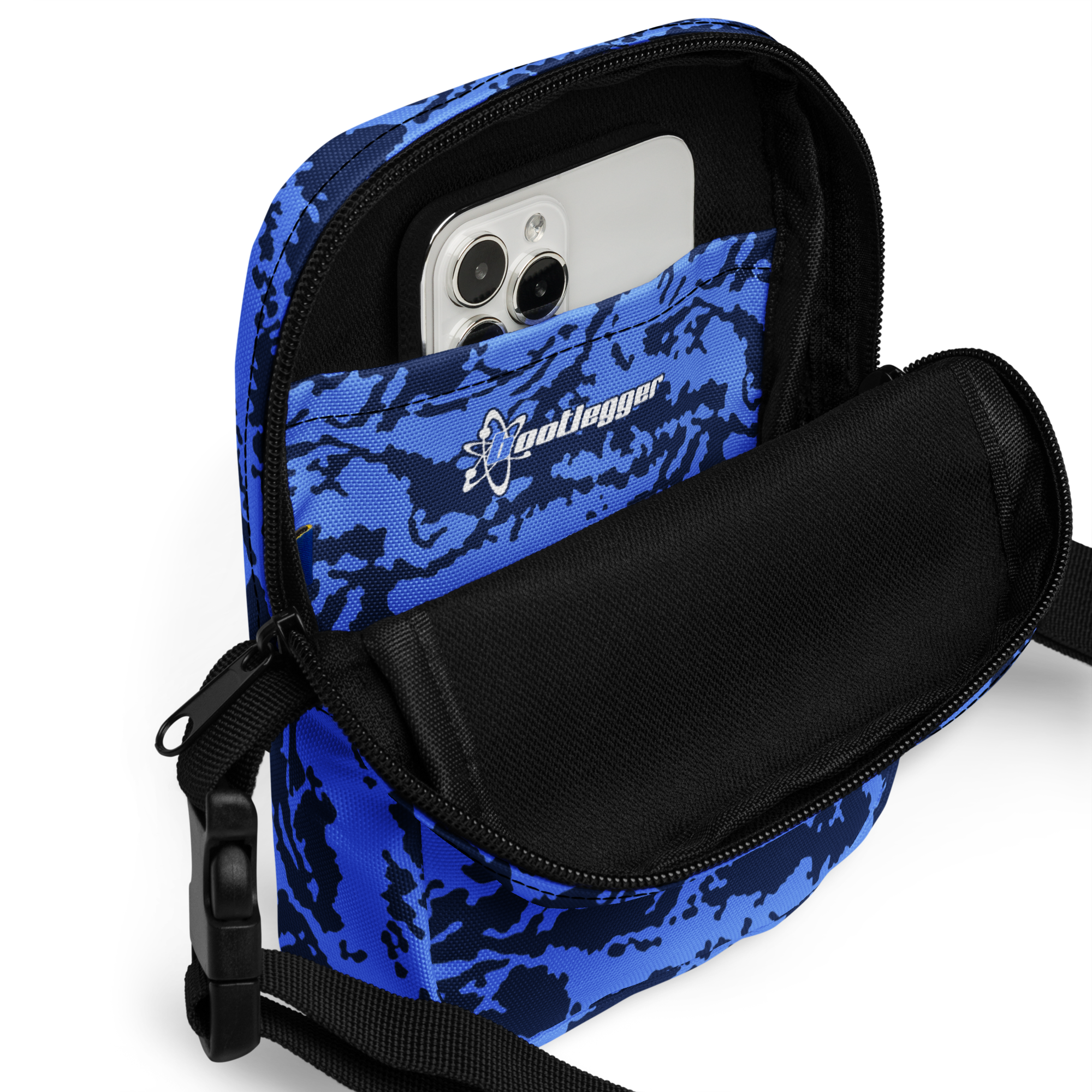 BLUE TIGER CROSSBODY BAG