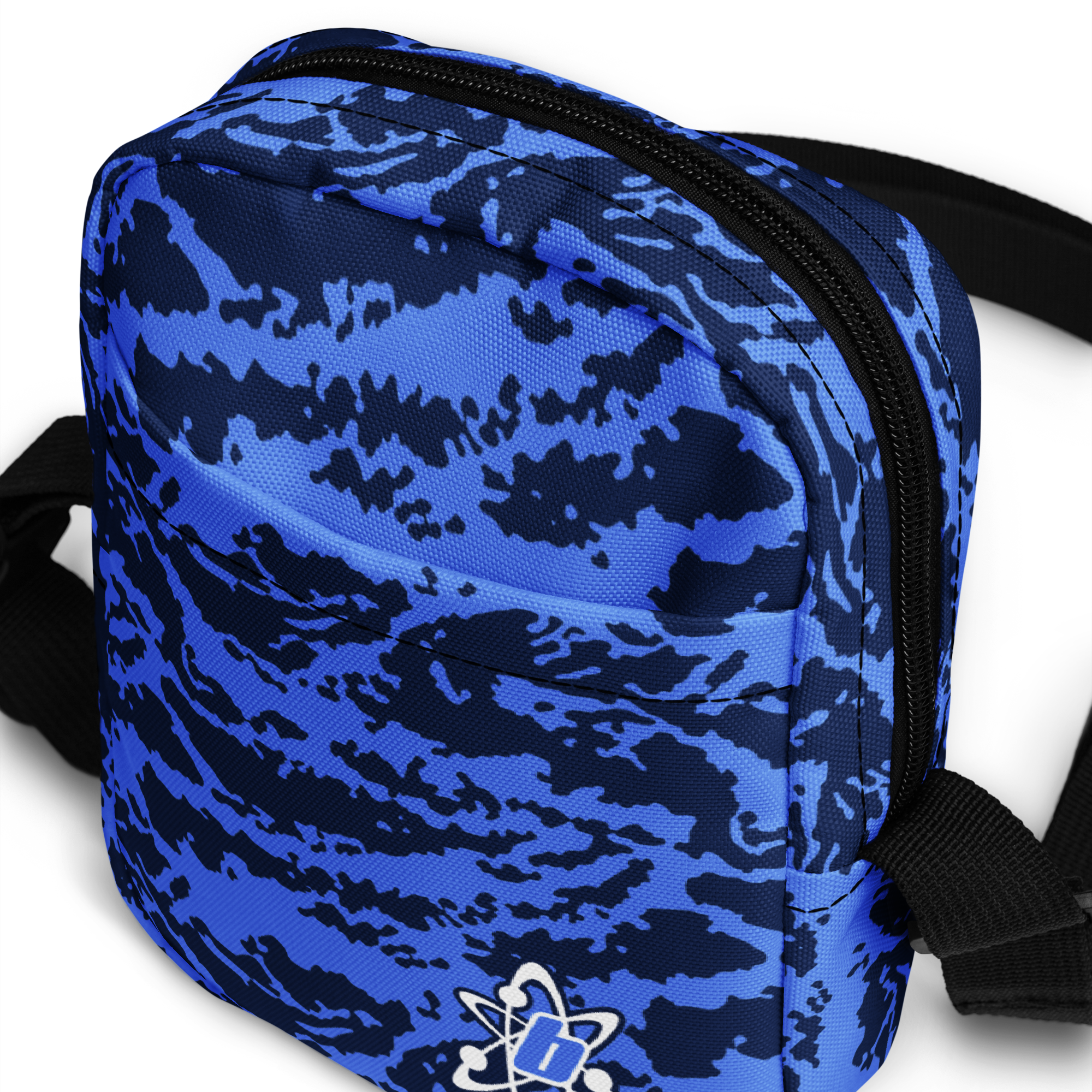 BLUE TIGER CROSSBODY BAG