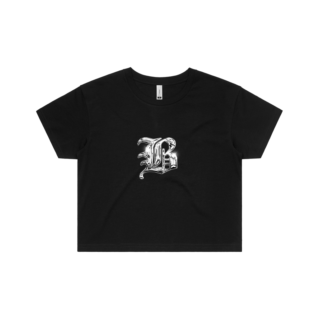 BOOTLEGGER CHROME CROP TOP