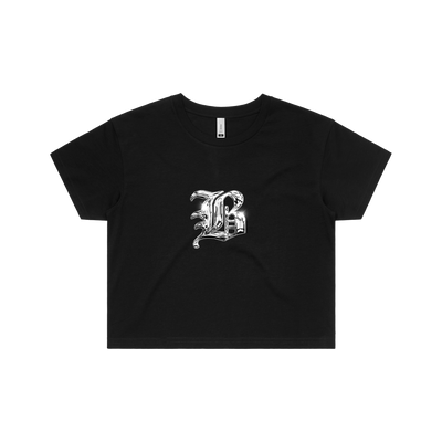 BOOTLEGGER CHROME CROP TOP