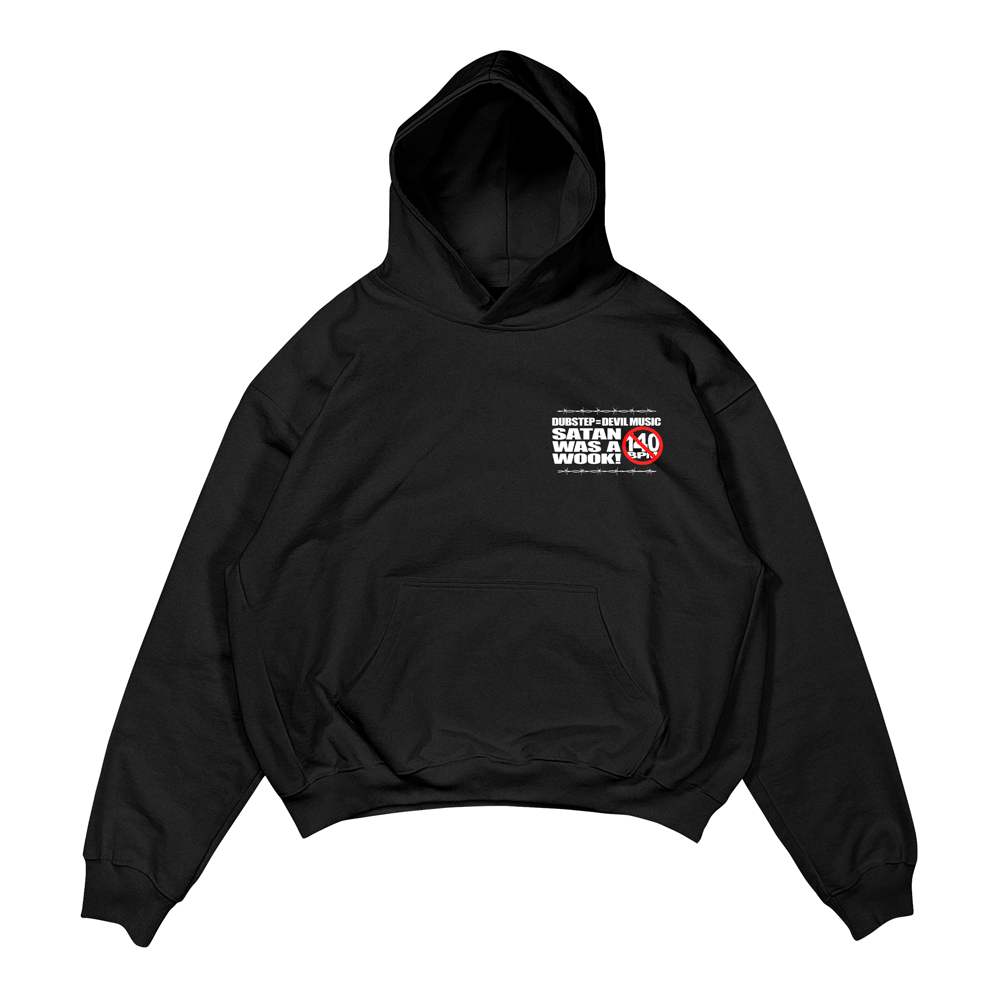 DUBSTEP = DEVIL MUSIC HOODIE