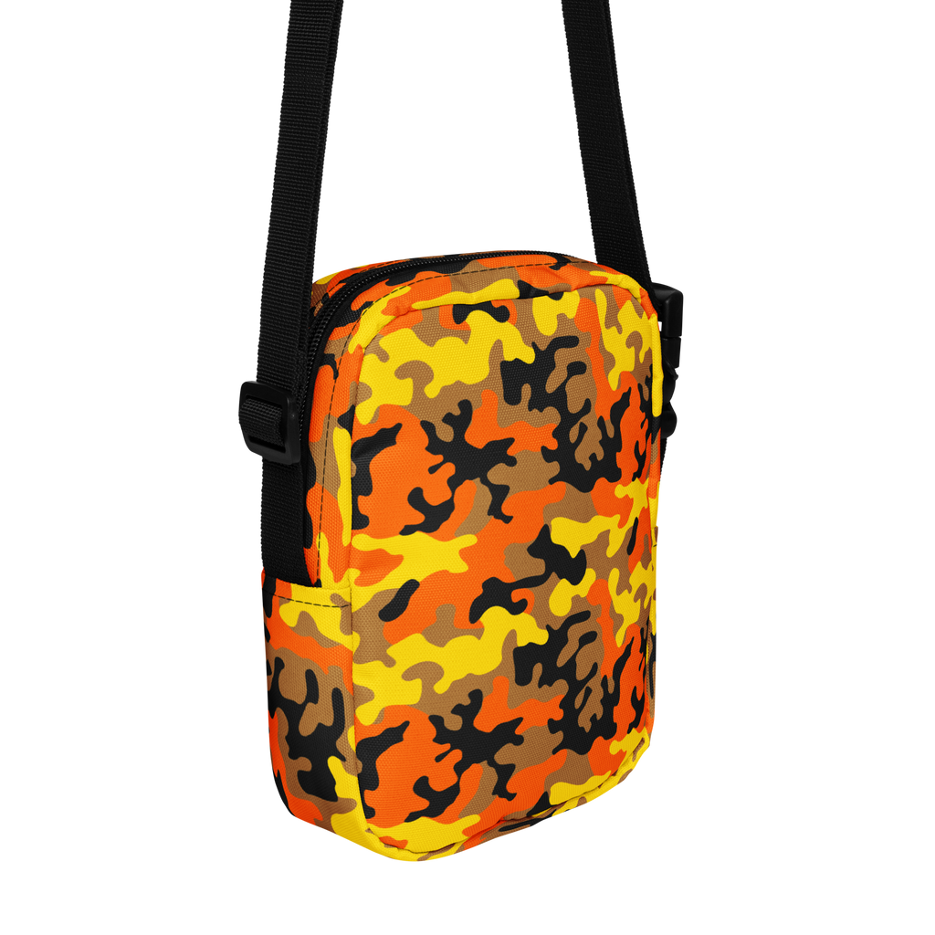 FALL CAMO CROSSBODY BAG