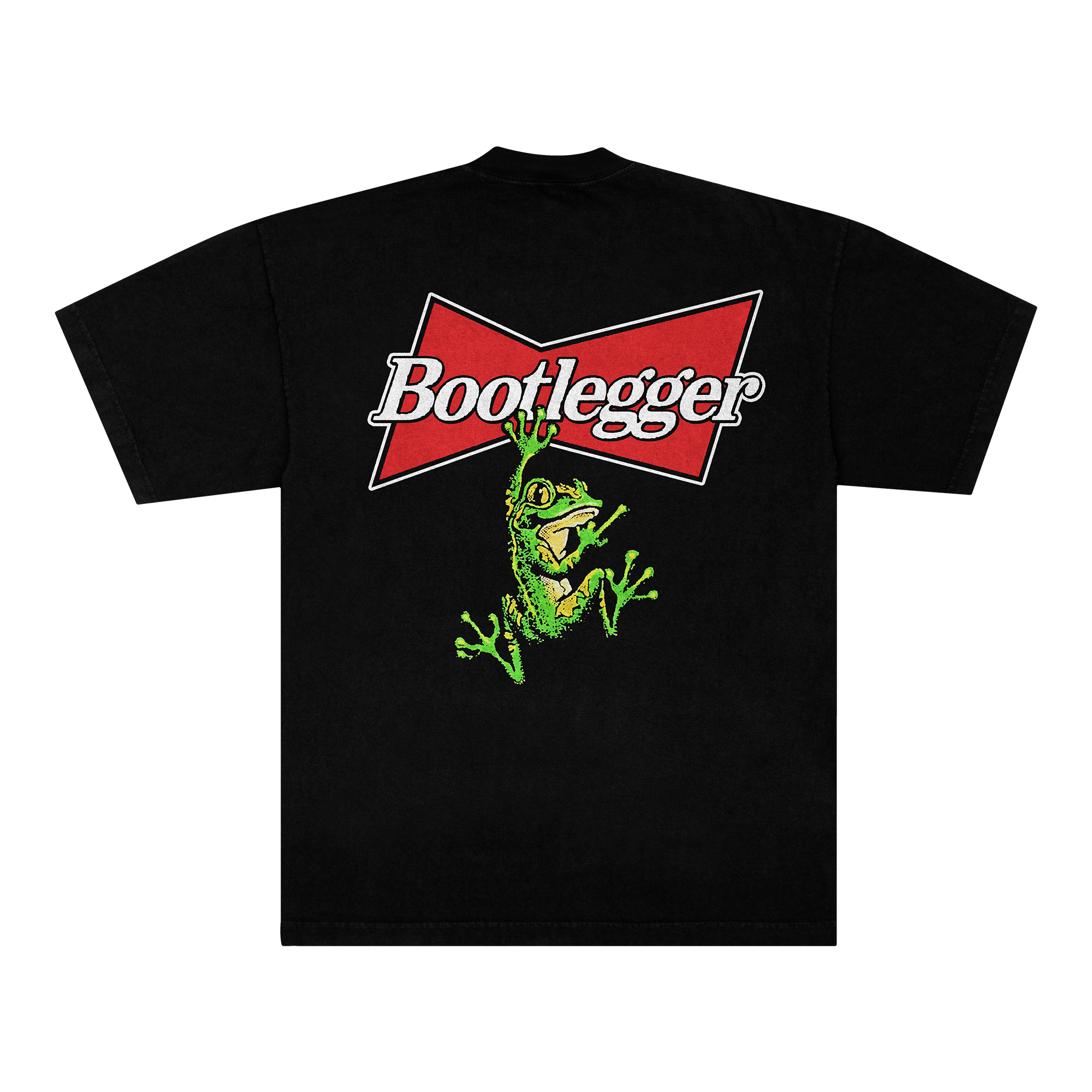 BUD FROG TEE - BLACK