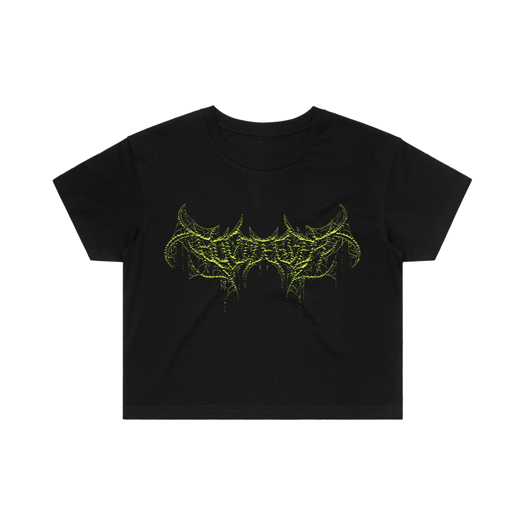 DEATH SPIKE CROP TOP - GREEN