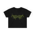 DEATH SPIKE CROP TOP - GREEN