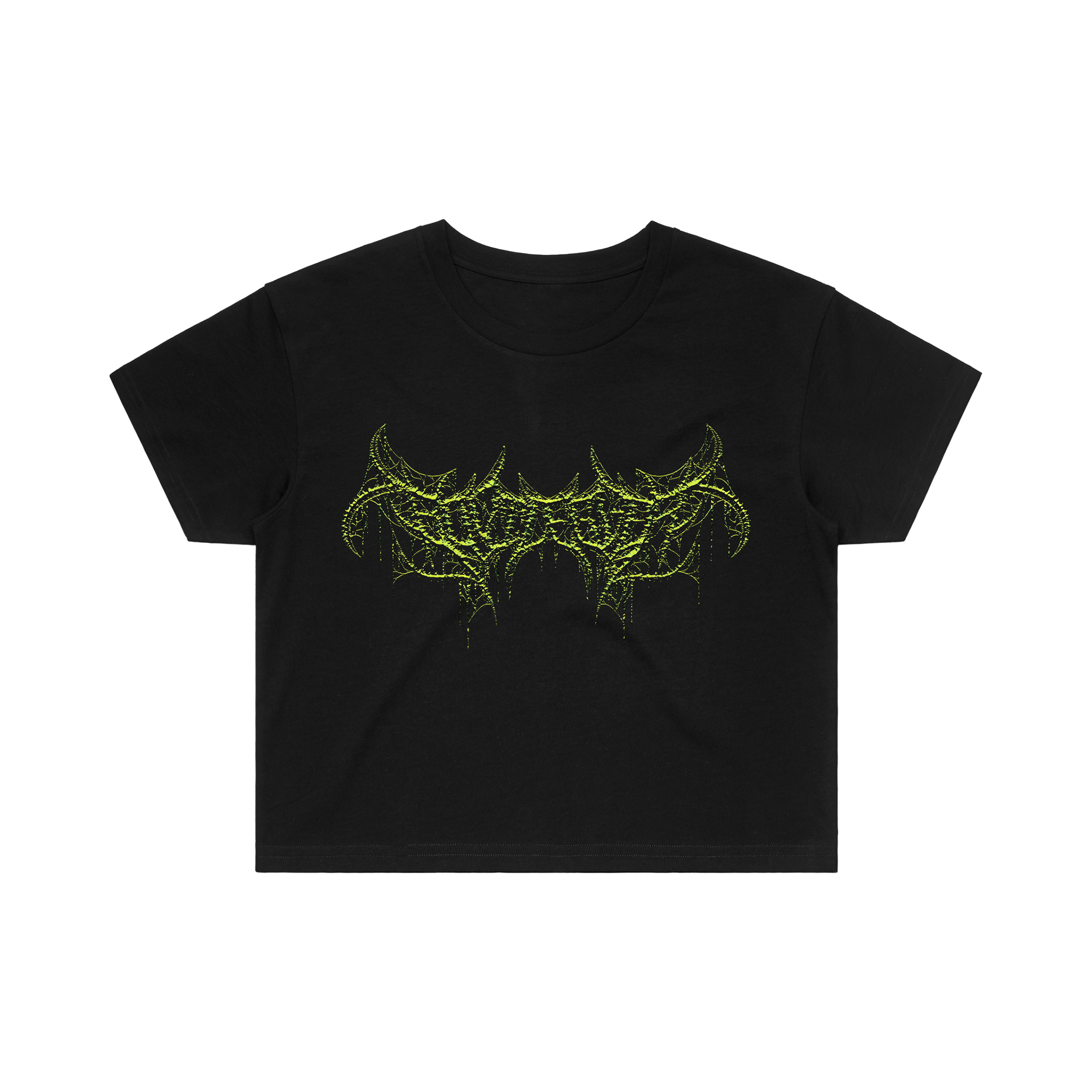 DEATH SPIKE CROP TOP - GREEN