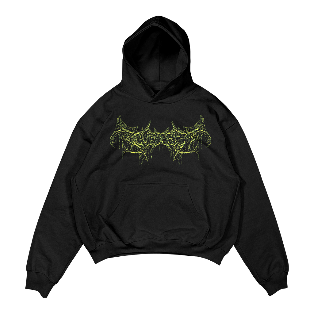 DEATH SPIKE HOODIE - GREEN