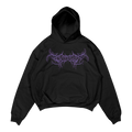 DEATH SPIKE HOODIE - PURPLE