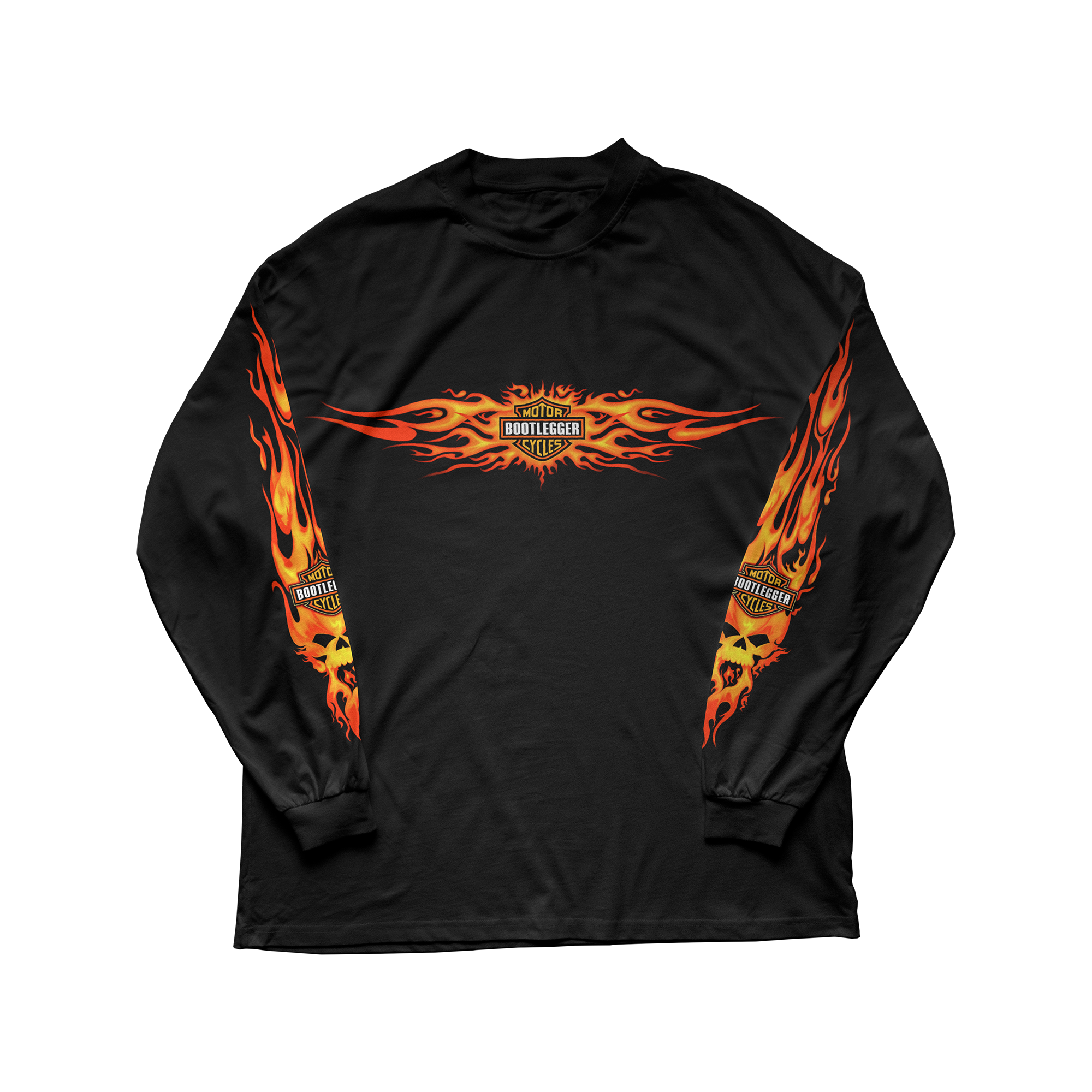 HARLEY LONG SLEEVE TEE - RED